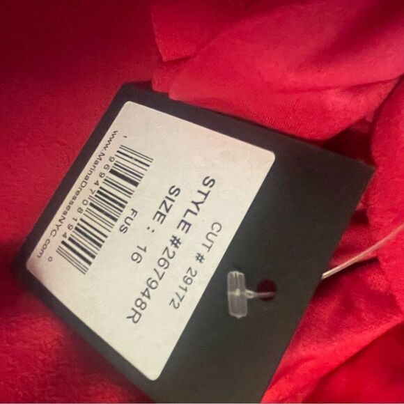 Marina Ruffle Off shoulder Dress Fuschia NWT New various sizes - Picture 10 of 11